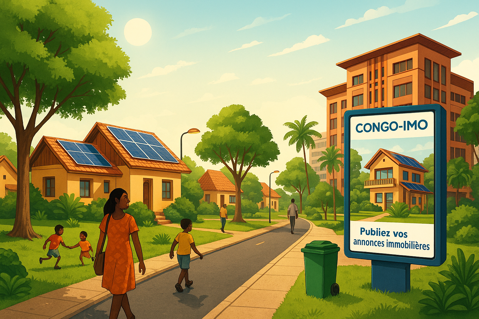 La montée des éco-quartiers à Brazzaville : vers un immobilier durable et un cadre de vie responsable