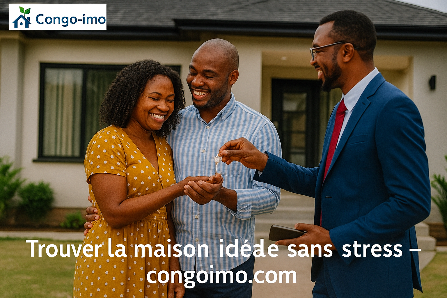 Comment Congoimo a aidé un couple à trouver la maison idéale à Brazzaville – Une success story récente
